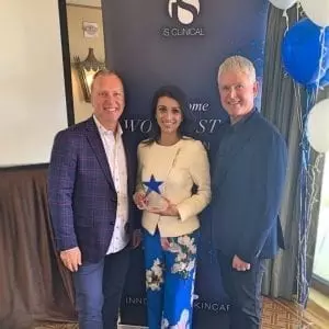 S-Thetics Clinic wins the iS Clinical ‘World Stars’ award