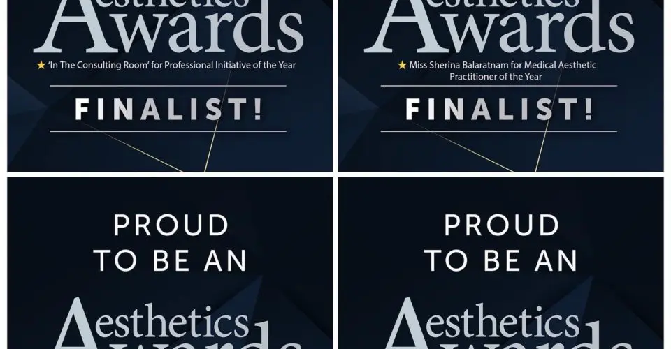 S-Thetics Clinic shortlisted for Four National Awards at the 2022 Aesthetics Awards