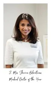 S-Thetics-Clinic-aesthetic-awards-2022-miss-sherina-balaratnam-uk-doctor-of-the-year