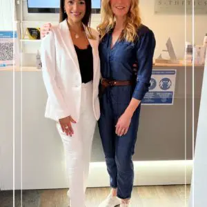 Miss Sherina Balaratnam and Alice Hart Davis – Talking Tweakments at S-Thetics Clinic in Beaconsfield