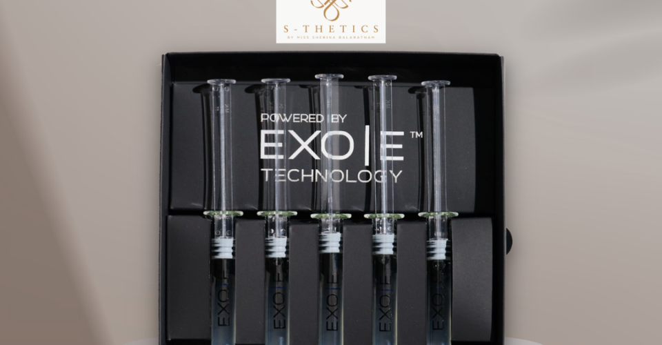 Introducing EXO|E Exosomes skincare at S-Thetics Clinic