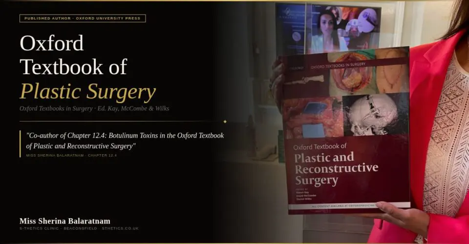 Miss Sherina Balaratnam: Published Co-Author of the Oxford Textbook of Plastic and Reconstructive Surgery