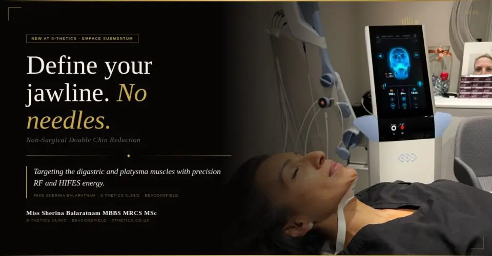 EMFACE Submentum: Non-Surgical Double Chin Reduction | S-Thetics Clinic Beaconsfield