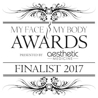 S-Thetics Clinic shortlisted as finalist for x2 MyFaceMyBody 2018 Awards