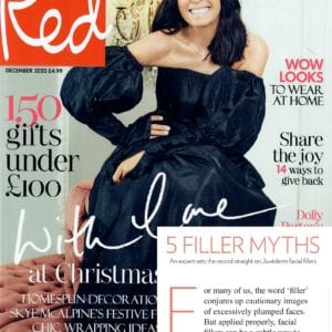 Red Magazine – Miss Sherina Balaratnam featured with expert facial filler advice