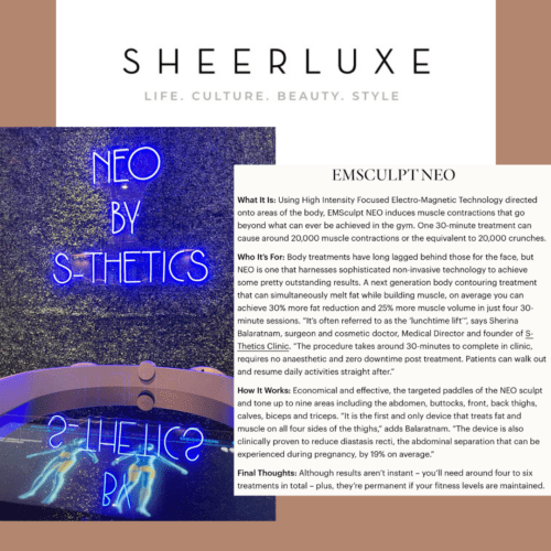 Sheerluxe.com – Expert Opinion on EMSCULPT NEO