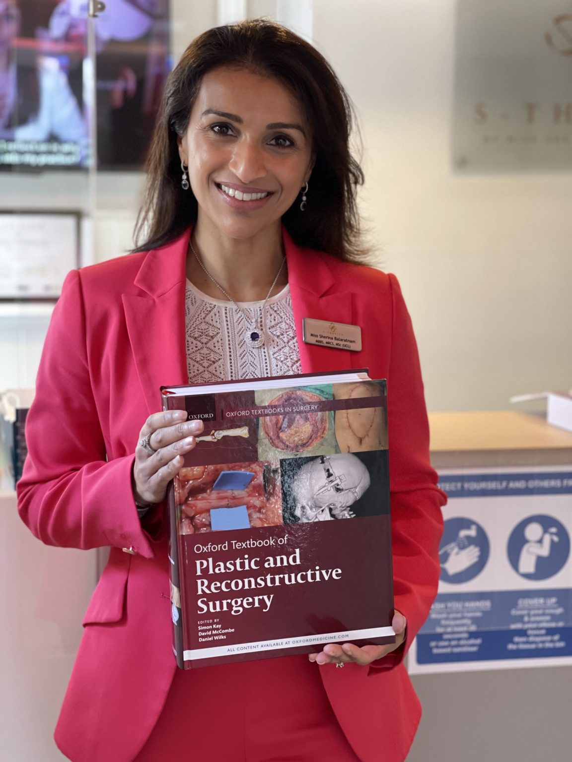 Miss Sherina Balaratnam Published As Co Author In The Oxford Textbook Of Plastic And