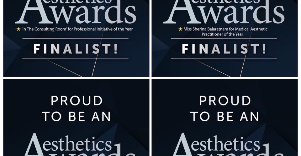 S-Thetics Clinic shortlisted for Four National Awards at the 2022 Aesthetics Awards