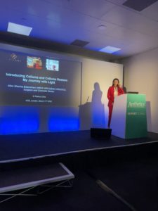 miss-sherina-balaratnam-presenting-an-expert-clinic-on-celluma-light-therapy-at-ACE-conference