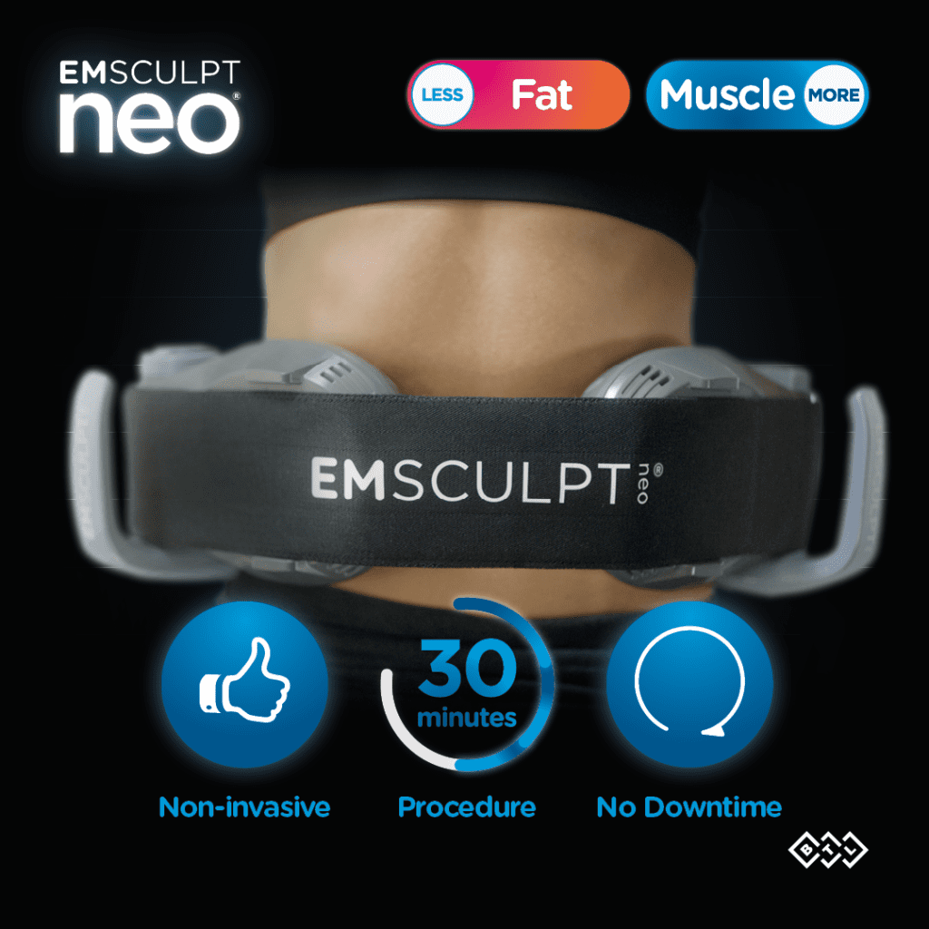 EMSCULPT NEO EDGE Flank Applicators Launch at S-Thetics Clinic 28.09. ...