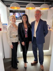 Miss-Sherina-Balaratnam-in-conversation-with-patrick-johnson-inventor-and-ceo-celluma-s-thetics-clinic-beaconsfield