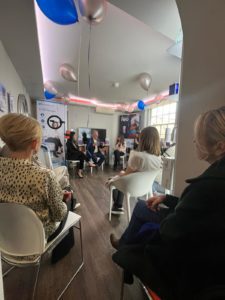 Miss-Sherina-Balaratnam-in-conversation-with-patrick-johnson-inventor-and-ceo-celluma-s-thetics-clinic-beaconsfield-buckinghamshire