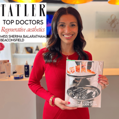 Miss Sherina Balaratnam named one of the UK’s ‘Top Doctors’ for Regenerative Aesthetics