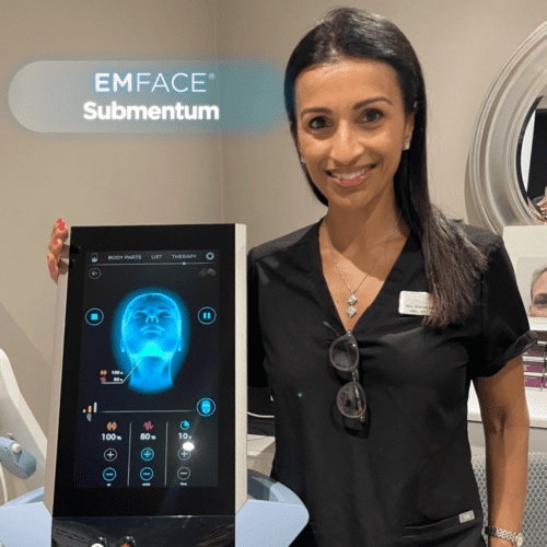 Introducing EMFACE Submentum – Non-Invasive Double Chin Reduction