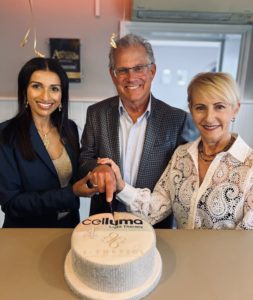 Celluma-Inventor-Patrick-Johnson-at-S-Thetics-Clinic-in-Beaconsfield-with-Miss-Sherina-Balaratnam8